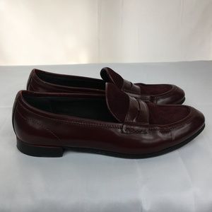 Rag and Bone Dina Loafers in Bordeaux 36